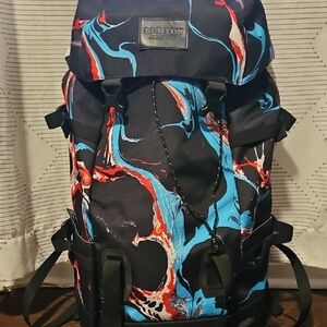 Burton Men's Black and Blue Backpack